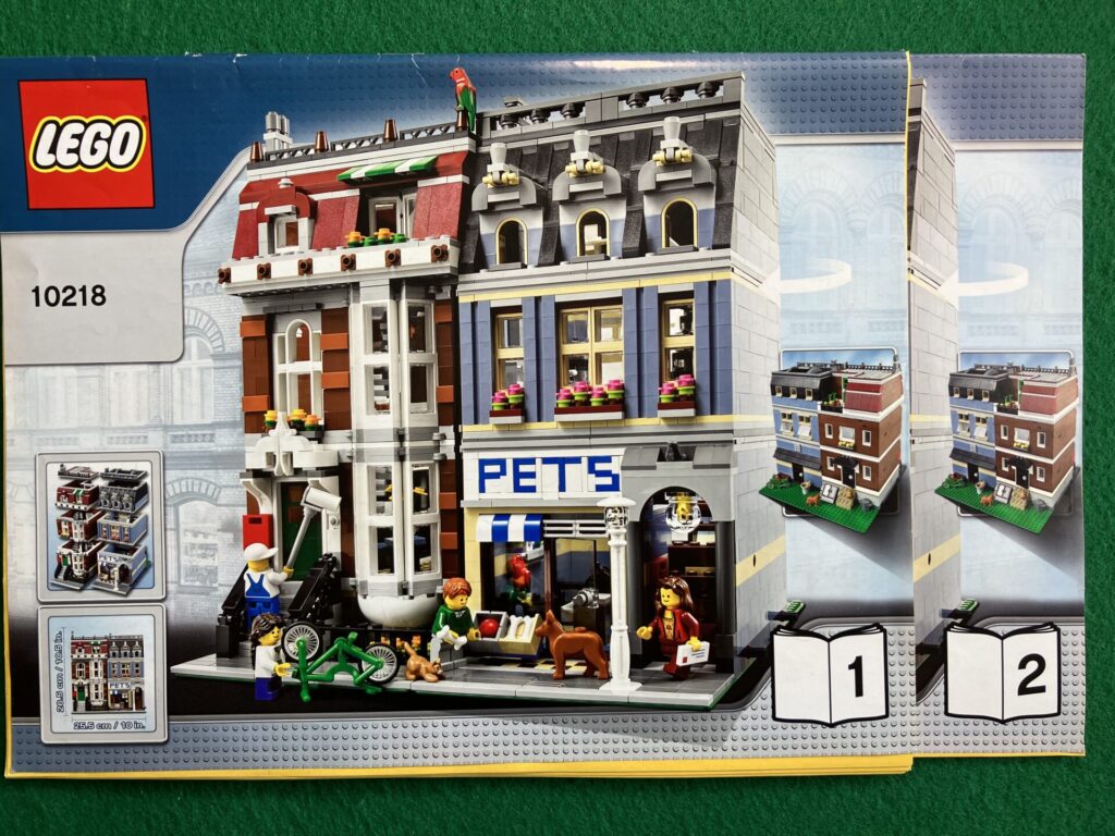 レゴ LEGO 10224 10218 タウンホール ペットショップ-